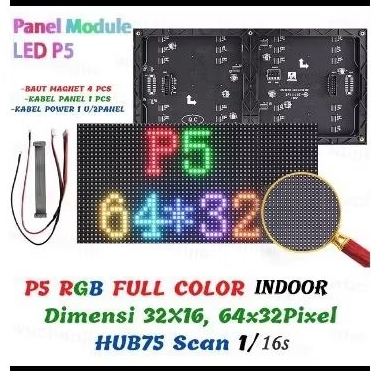 panel p5 indor full color