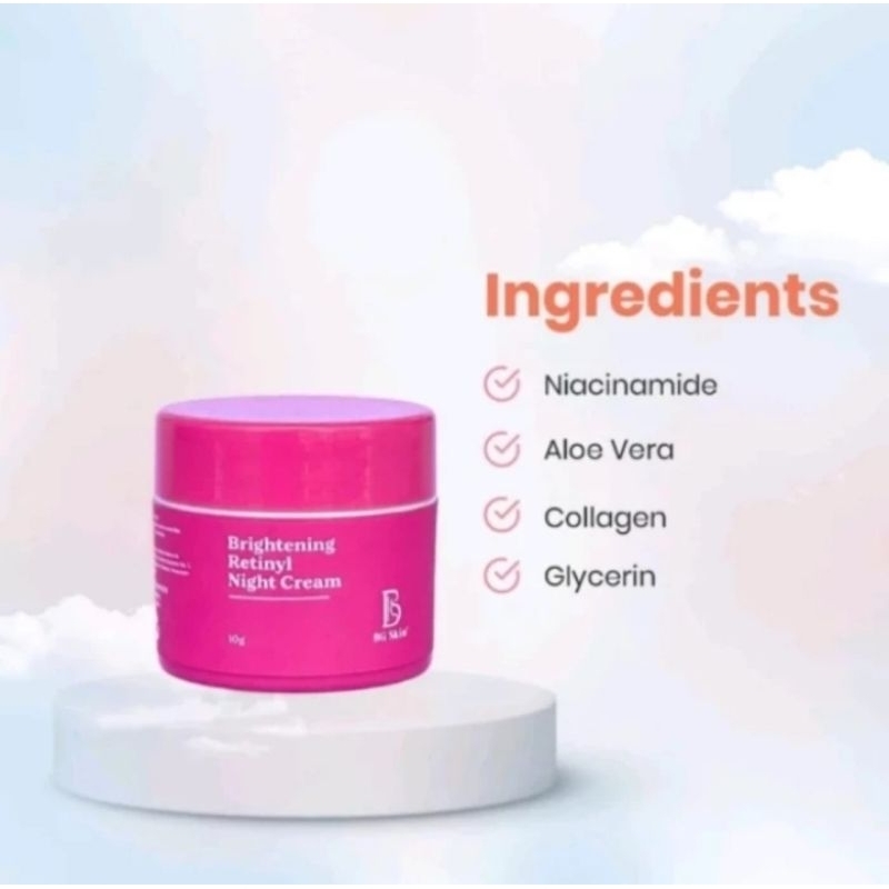 BG SKIN BRIGHTENING NIGHT CREAM