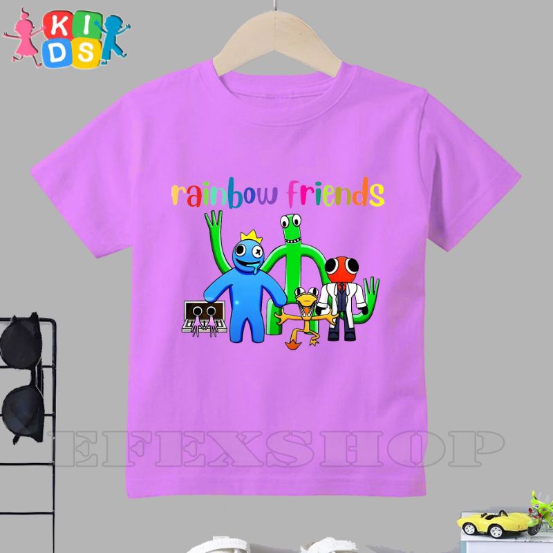 BAJU KAOS ANAK RAINBOW FRIENDS KAOS RAINBOW FRIENDS