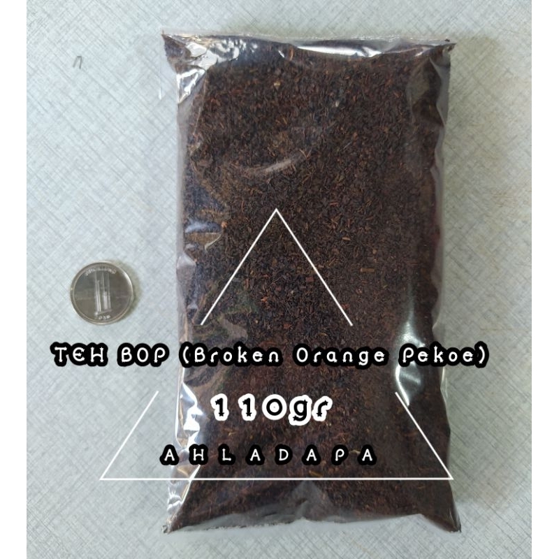 

Teh BOP 110gr / Teh Hitam BOP (Broken Orange Pekoe) / Teh Hitam Sepet / Teh Hitam BOP 1 / Teh Hitam Berkualitas / Bahan esteh jumbo / esteh cup jumbo