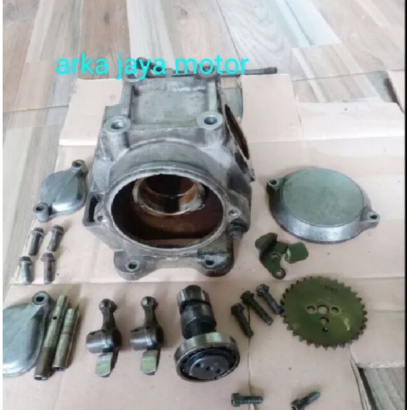 Blok Head/Blok silinder/fullset isian suzuki smash lama Shogun 110cc original copotan