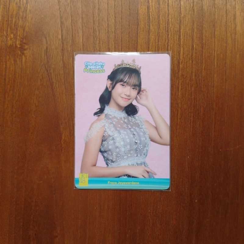 Photocard Freya JKT48 - Cita-cita Masa Kecil