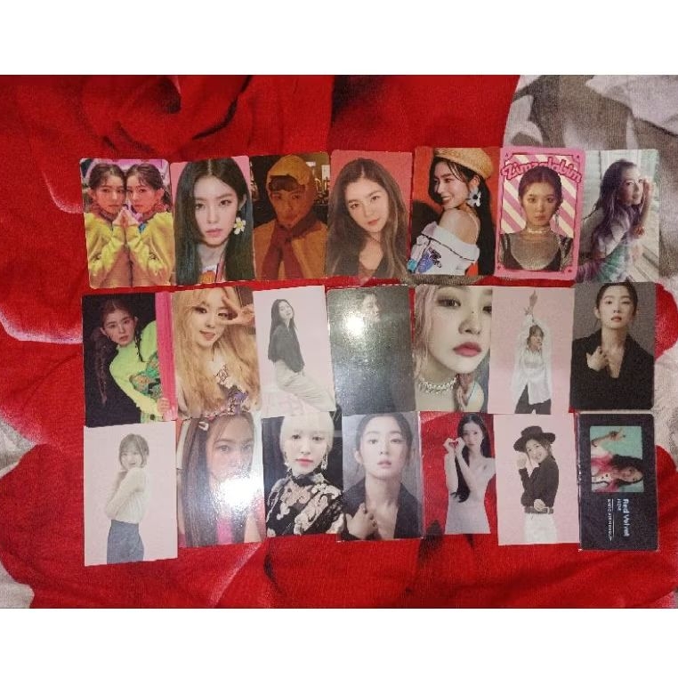 TAKE ALL album photocard pc merchandise red velvet irene seulgi wendy joy yeri finale smtown bookmar