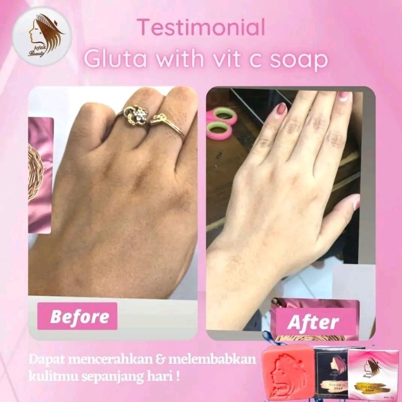 SABUN GWS AYINK BEAUTY/COLLAGEN TINGGI/VIT C