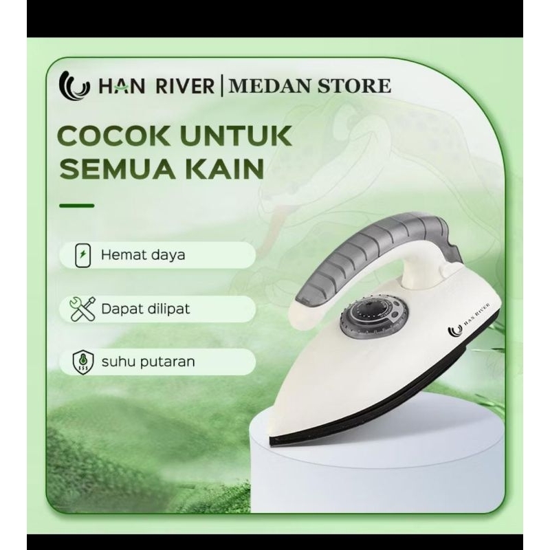 SETRIKA LIPAT SERBAGUNA /  HAN RIVER SETRIKA PORTABLE MINI TRAVEL
