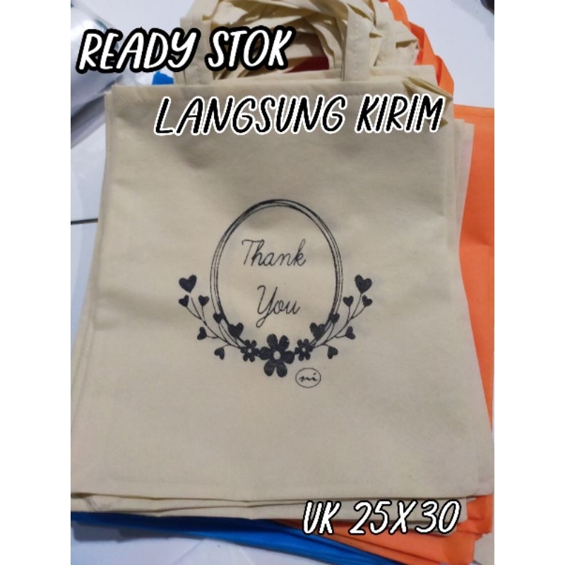 

ready stok tas Snack pernikahan,tas snack ultah thankyou UK 25x30