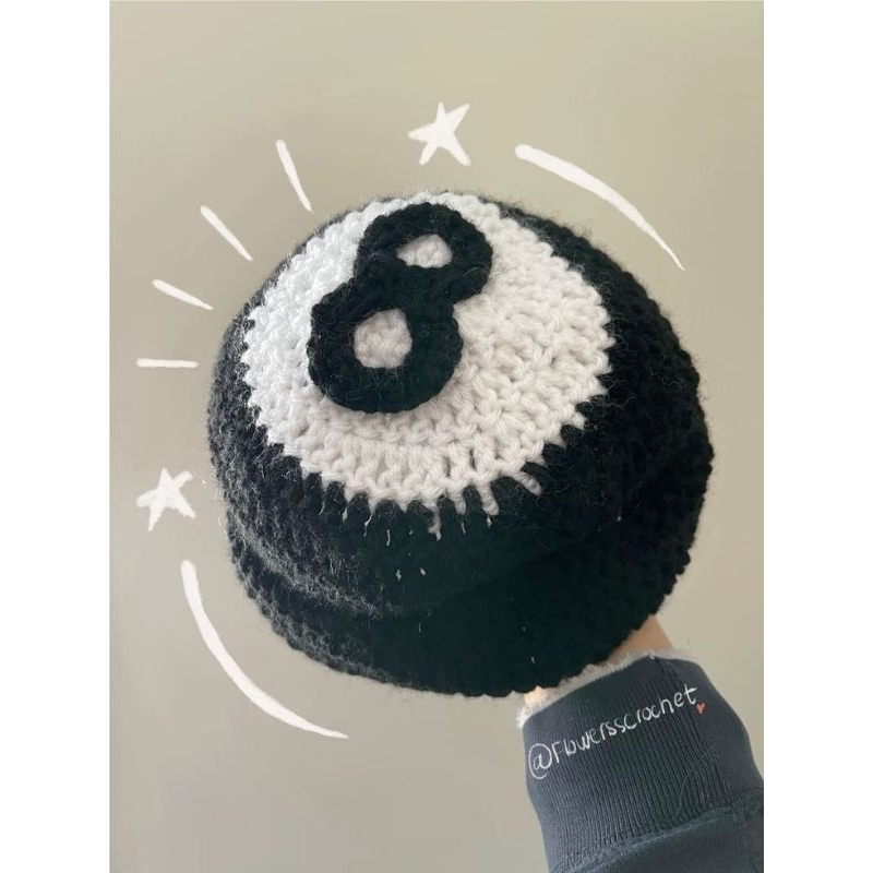 HANDMADE THE 8 XU MINGHAOB EANIE HAT/SEVENTEEN HAT/CAT BEANIE/TOPI KUPLUK CUTE/VIRAL/FASHION KOREA/E