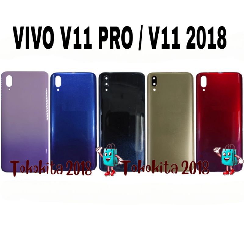 BACKCOVER / TUTUP BELAKANG VIVO V11 PRO / V11 2018 BACKDOOR NON FINGER