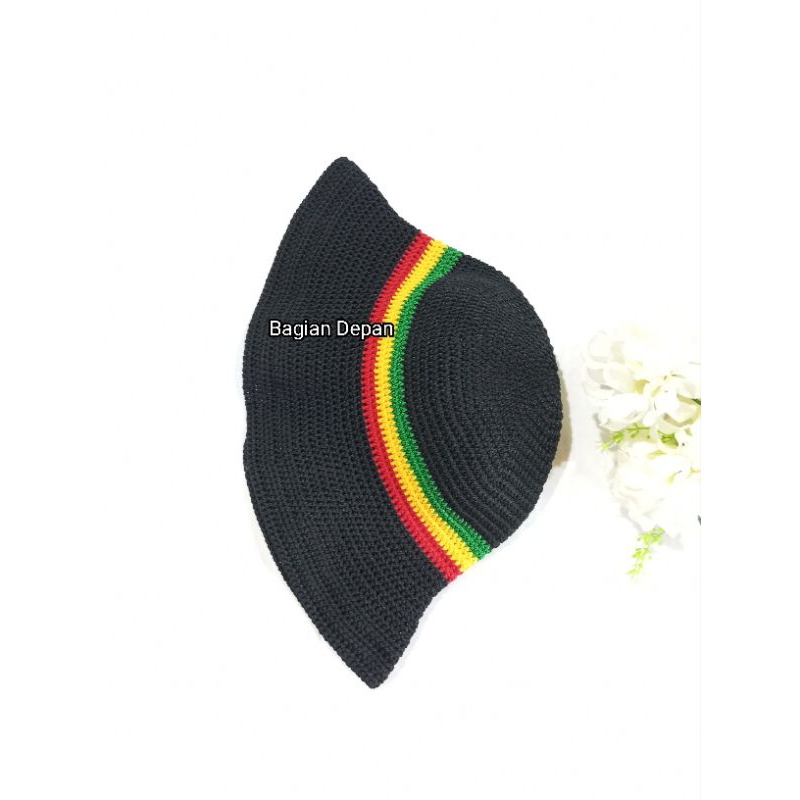 Topi Rajut Handmade Reagge Dewasa Pria/Wanita