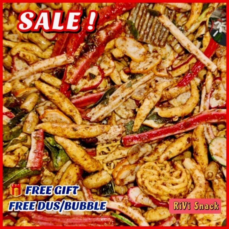 

[PROMO] 500GR KERUPUK SEBLAK MIX/CAMPUR PEDAS DAUN JERUK / SEBLAK CAMPUR VIRAL