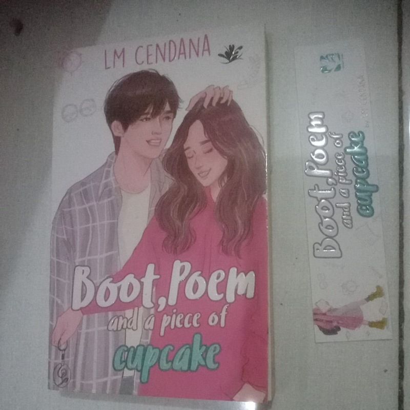 preloved novel original Boot, Poem dan A Piece of Cupcake by LM Cendana