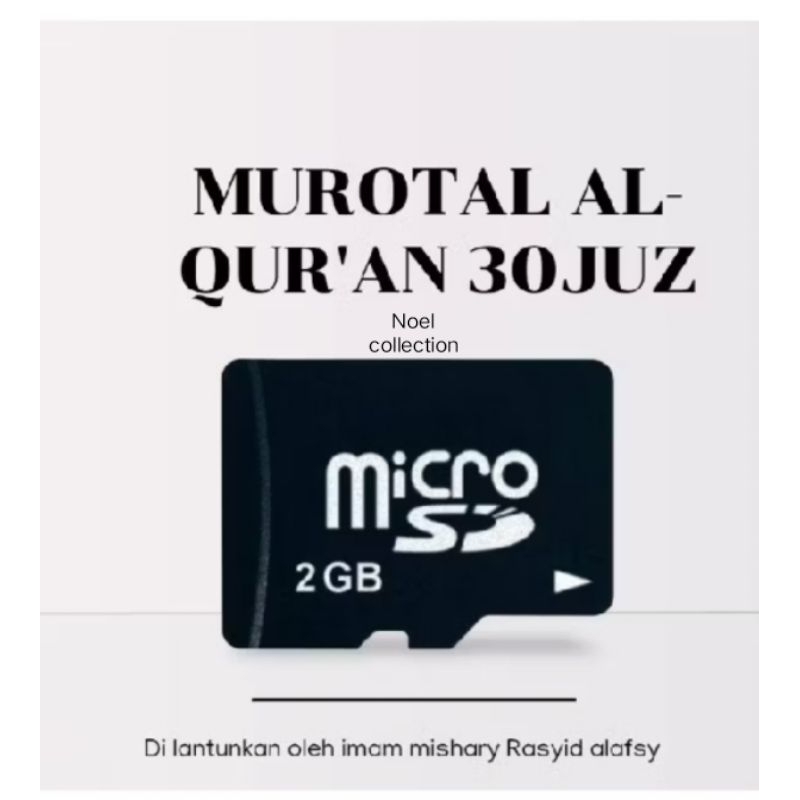 2gb, Isi murotal 30 juz. micro sd copotan