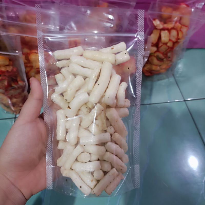 

(DM SNACK) Krupuk Tongkol Cabe Ijo & Ori
