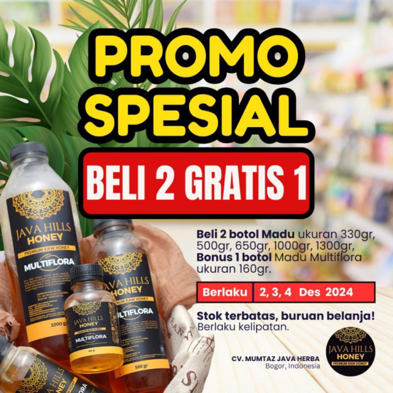 

JAVAHILLS PROMO BELI 2 GRATIS 1