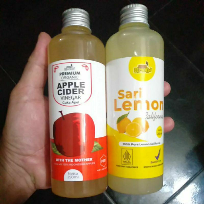 

Paket Diet Sehat Bundling Cuka APEL + Sari Lemon By Suur Lemoen ID