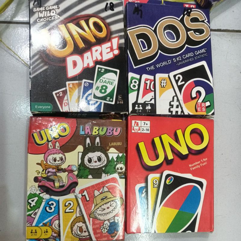 KARTU UNO LABUBU | KARTU WILD CARD | KARTU UNO DOS KARTU UNO DARE KARTU UNO MERAH