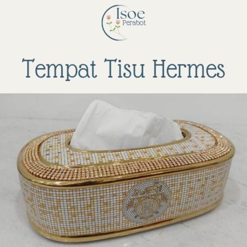 Tempat Tisu Mewah free packing kayu