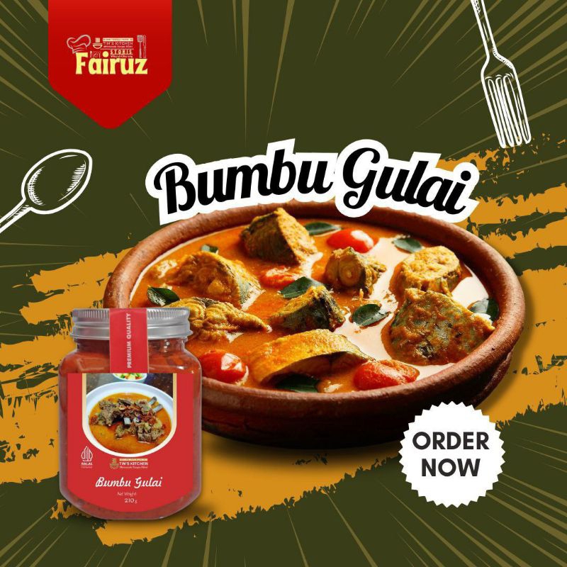 

bumbu Gulai Tin's Kitchen Kemasan Unyu 210 gram