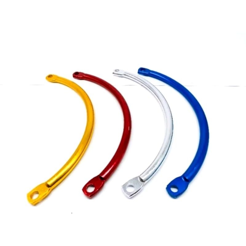 Breket pangkon knalpot C racing alumunium pnp CB GL MP TIGER