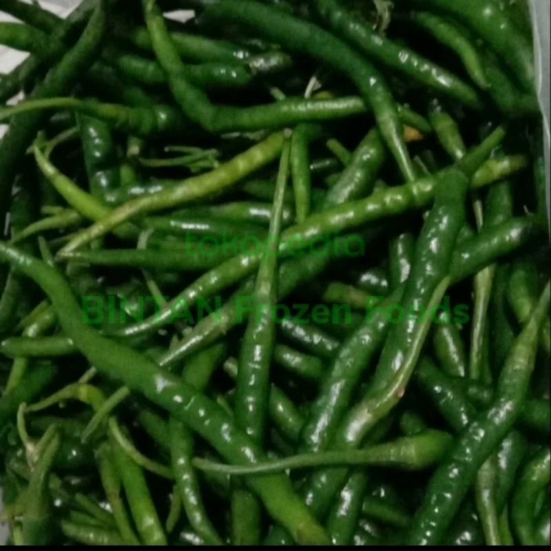 

Cabe Kriting Hijau 250 gram