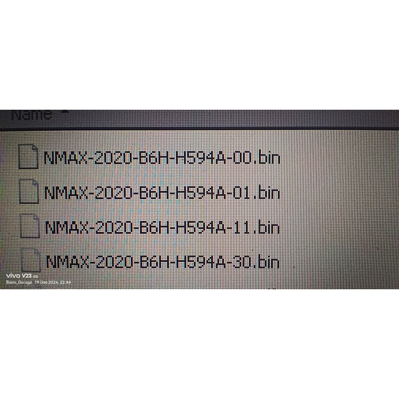 file bin dan xdf yamaha Nmax