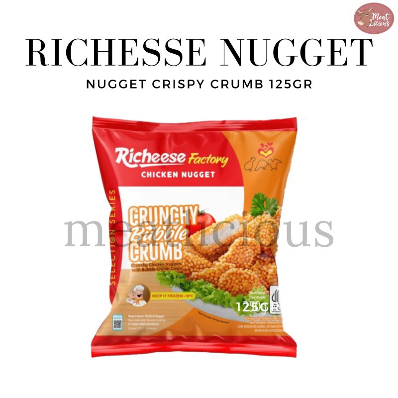 

RICHEESE NUGGET CRUNCHY CRUMB 125gr