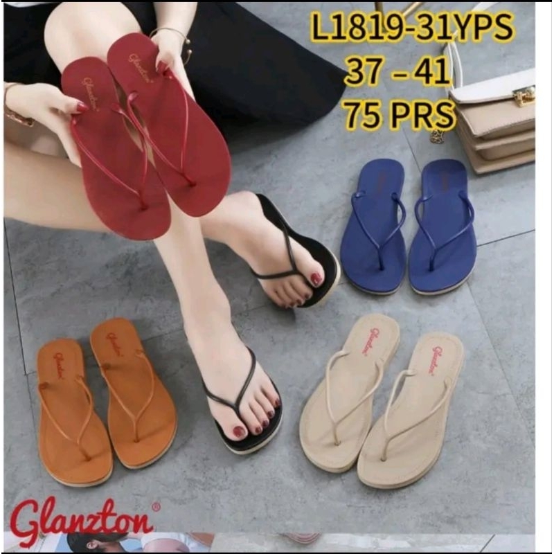 SANDAL JELLY JEPIT TALI TIPIS GLANZTON | SENDAL JEPIT WANITA DEWASA