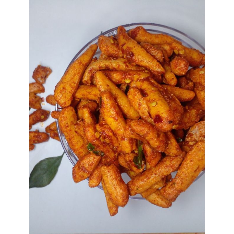 

Basreng pedas daun jeruk | Basreng pedas| Basreng daun jeruk |Basreng pedas 1/2 kg