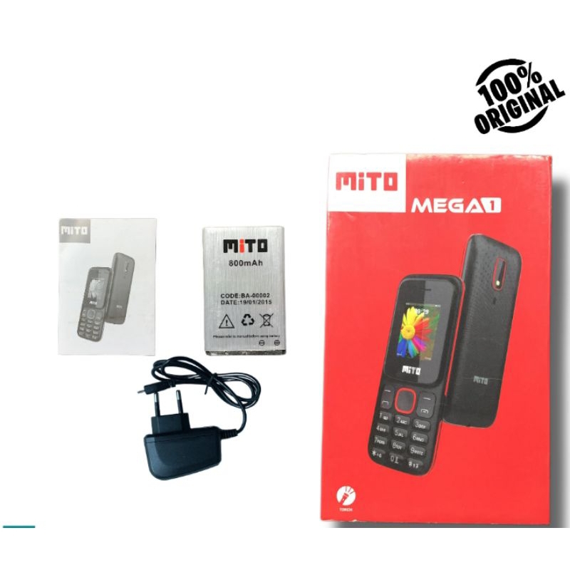 BATRE BATREI BATERAI BATTERAI BATTERAY MITO 770 MEGA1 MEGA 1 BA00002 BA-00002 BA 00002 (800 mAh) ORI