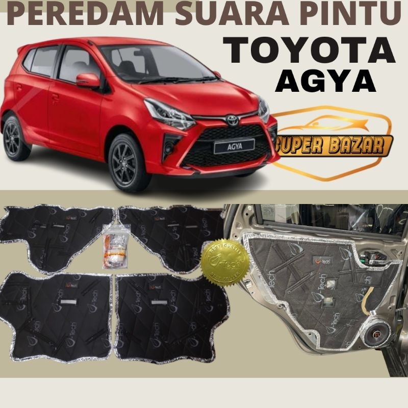 TOYOTA AGYA peredam suara pintu mobil