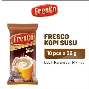 

Fresco Kopi Susu Sachet 10sachet x 27gr