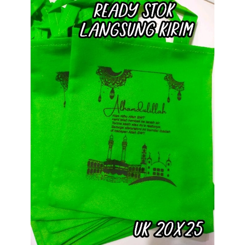 

ready stok tas souvernir umroh haji,tas bingkisan umroh haji UK 20x25tipis