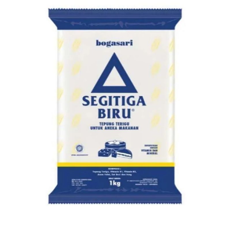 

TEPUNG TERIGU SEGITIGA BIRU KEMASAN 1KG