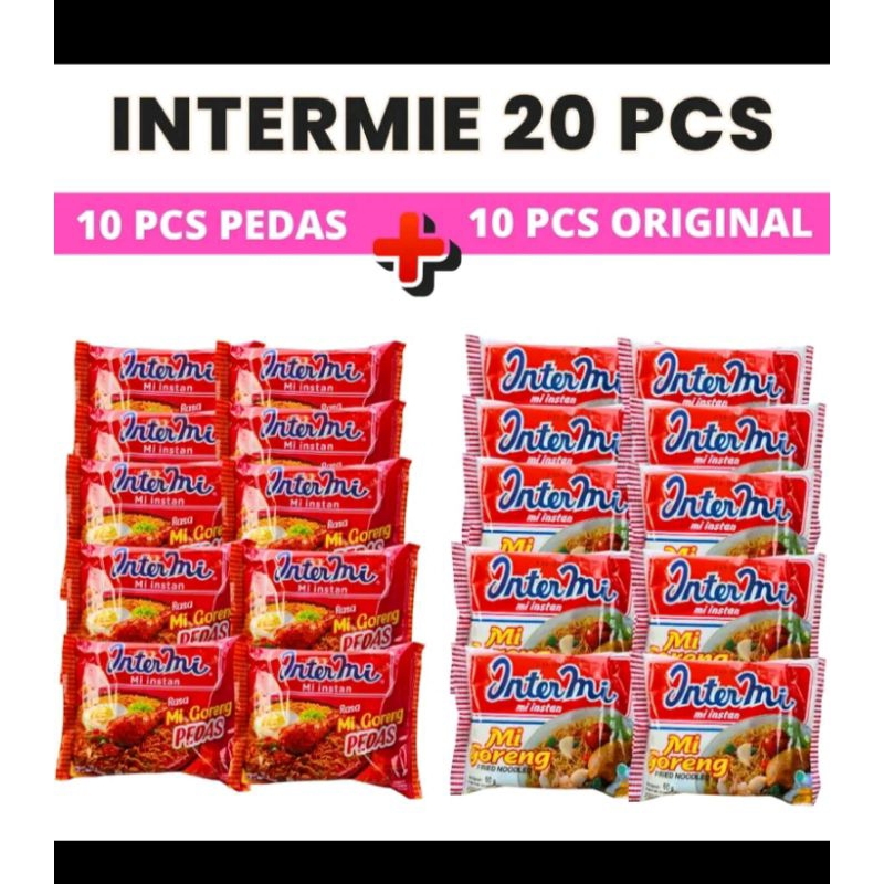 

[20pcs]intermi original+intermi pedas