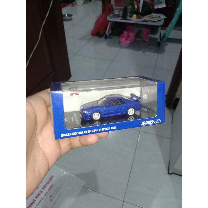INNO64 NISSAN SKYLINE GTR R34 VSPEC II NUR