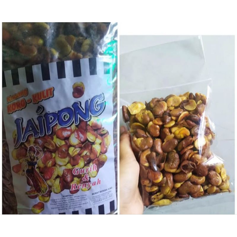 

kacang koro kulit