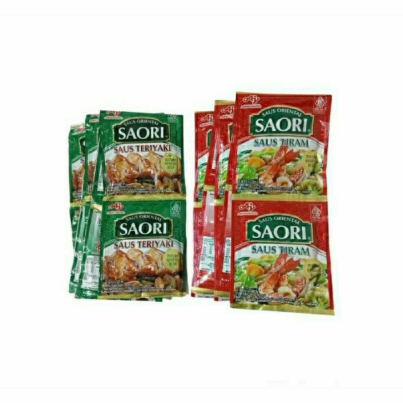 

Saori saos tiram saori saos teriyaki renceng 10 sachet