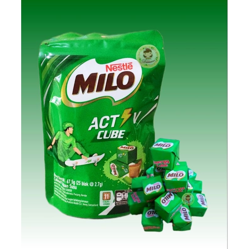

.Nestle milo activ cokelat paduan susu bentuk kotak bpom halal indonesia (ds bgr)