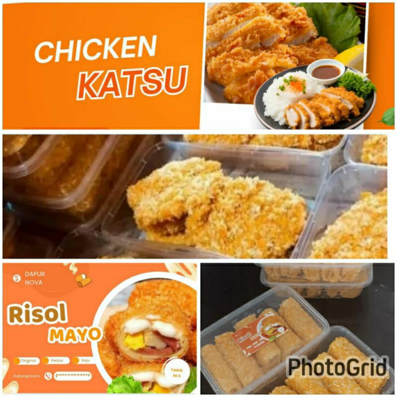 

Chicken katsu dan risol mayo - Khusus pengiriman instan