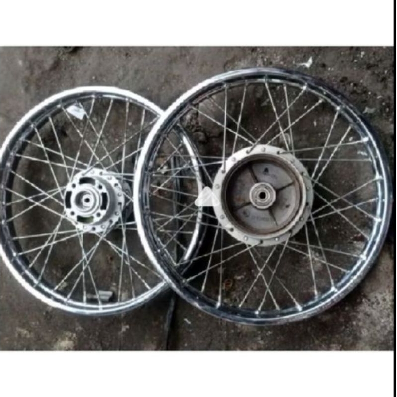 Velg Velex Set Tromol Depan Belakang Yamaha Jupiter Burhan Vega new MX Vega ZR ori