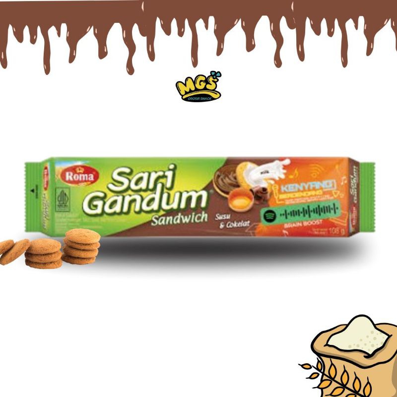 

roma sari gandum coklat viral