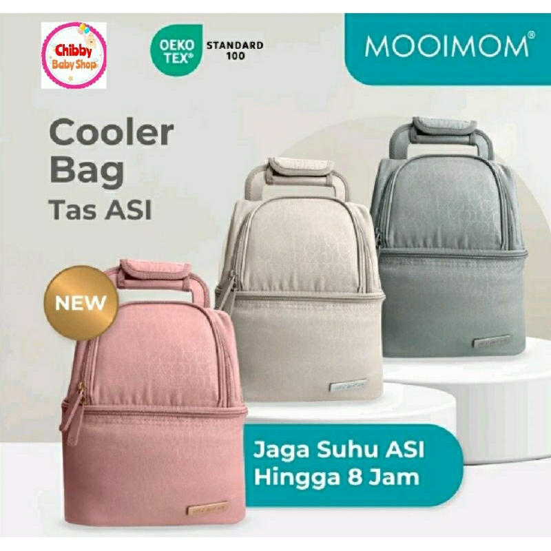 MOOIMOM Cooler Bag Ransel dan Jinjing Multiway / Tas asi / Tas diaper