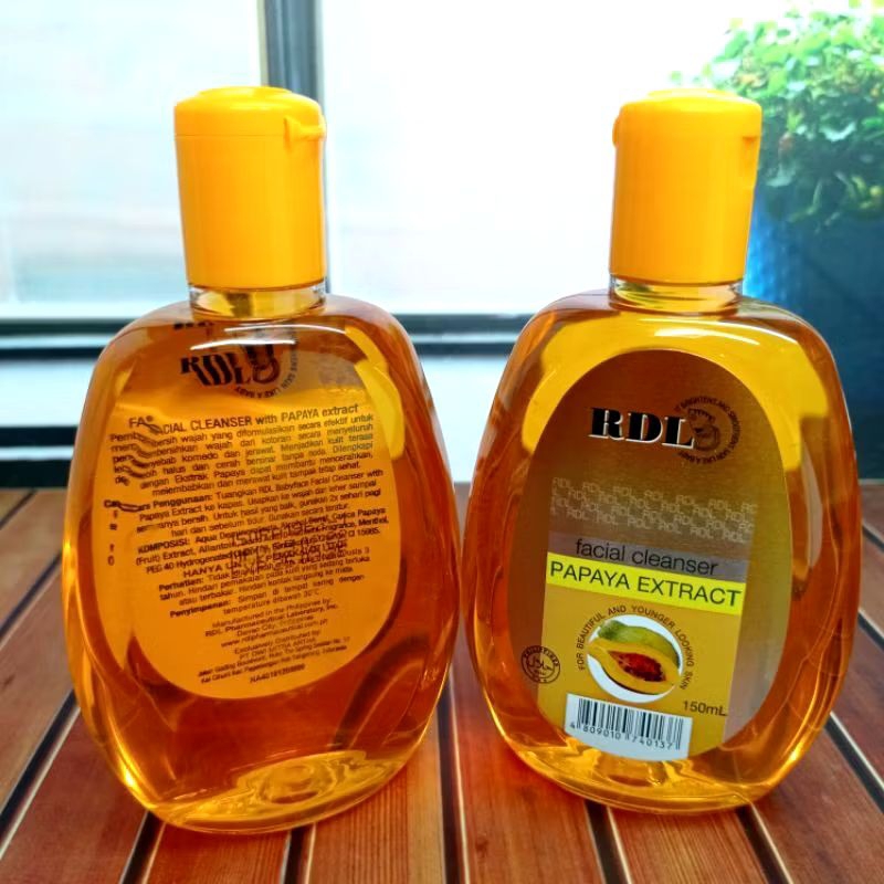 RDL Facial Cleanser Papaya Extract / Toner RDL / Toner Babyface RDL