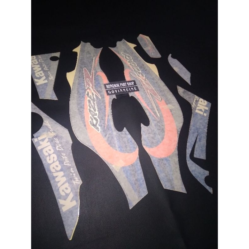 striping stiker sticker kawasaki kaze r 2001 2002 2003 ori asli