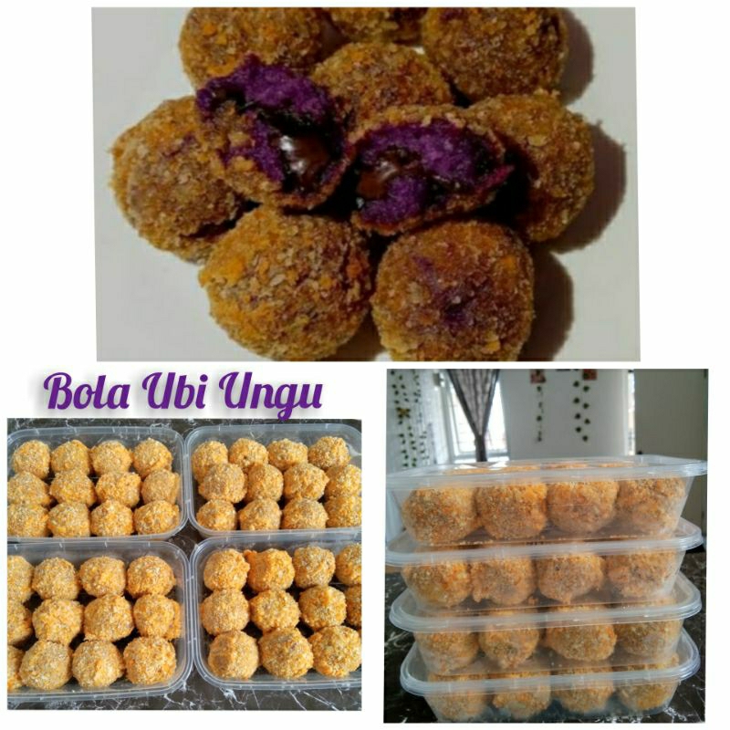 

Bola ubi ungu lumer(Frozen)