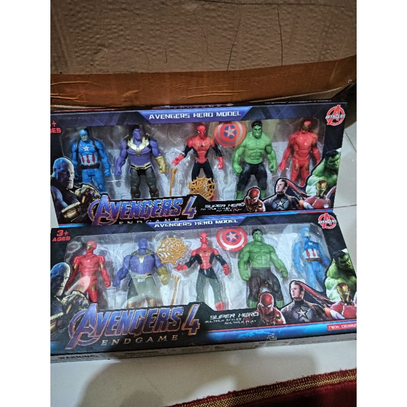 MAINAN ROBOT SUPERHERO ROBOT HULG ROBOT SPIDERMAN