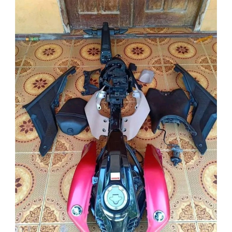 Body Belakang R15 V3 Original Copotan Tanpa Faering Depan