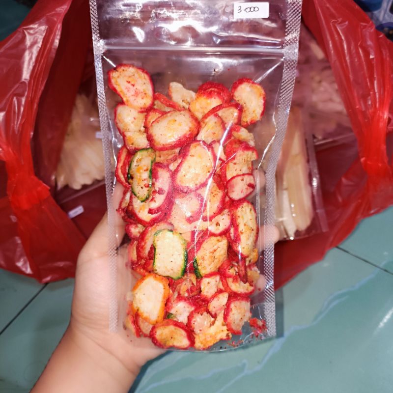 

(DM SNACK) Krupuk Seblak Kencur Pouch 65gr