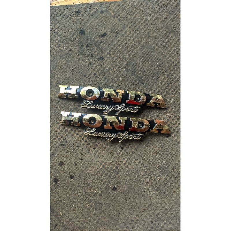 Emblem tangki GL max/GL pro original bekas copotan