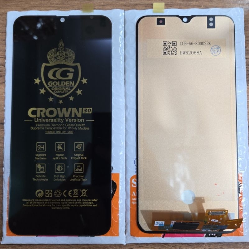 LCD TOUCHSCREEN SAMSUNG A30/A50/A50S FINGERPRINT OFF HITAM FULLSET